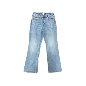 H&M Bootcut Jeans High Waist Denim Light Wash Blue Women’s 10